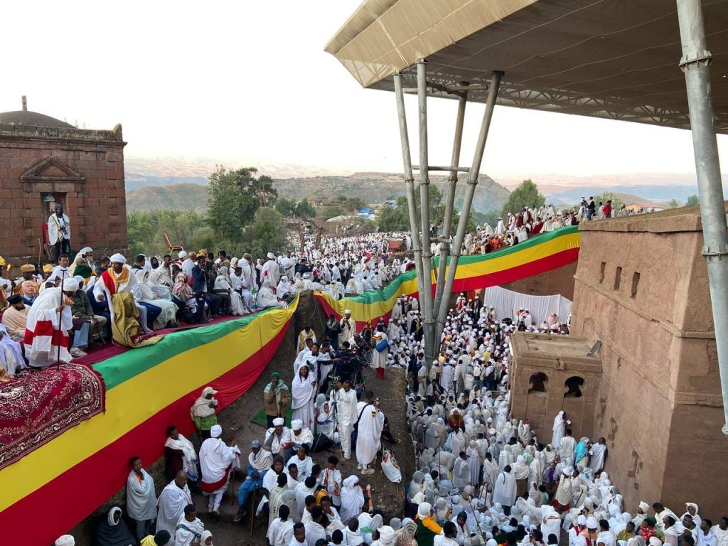 Ethiopian Christmas colorfully celebrated in Lalibela with various