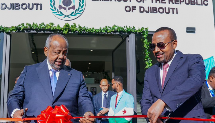 Prime Minister Abiy, Djibouti President Guelleh inaugurate new Embassy ...