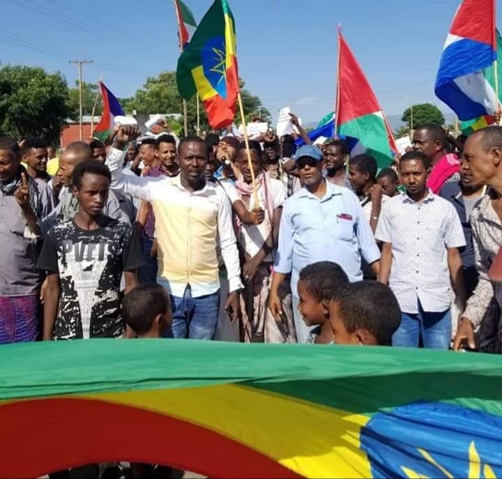 በአይሰኢታና አርጎባ ህወሓት በንጹሃን ላይ እየፈጸመ ያለውን ጭፍጨፋ የሚያወግዝ ሰልፍ ተካሄደ - Welcome to ...